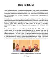 Hard to Believe Jan 2020